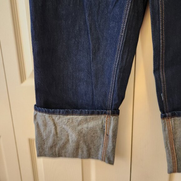 NWT Kate Spade X Target High Rise Straight Leg Cuffed Jeans Size 6 - Picture 8 of 11